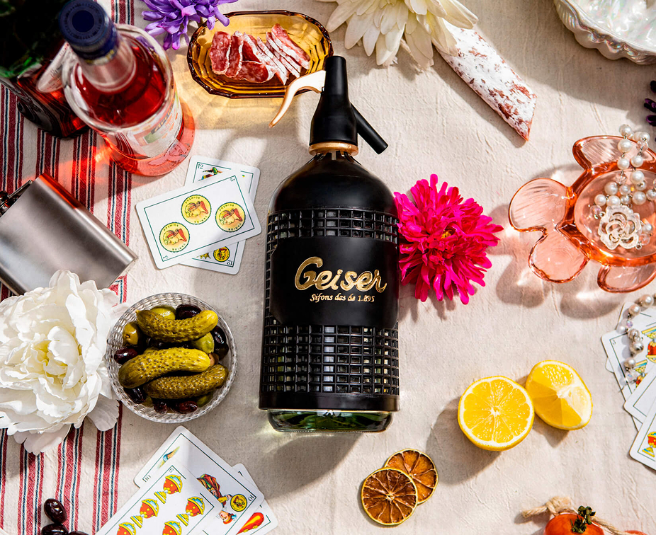 Icono atemporal Sifón Geiser