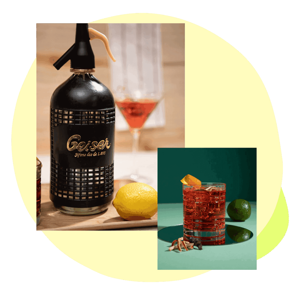 Vermut Sifón Geiser Vintage